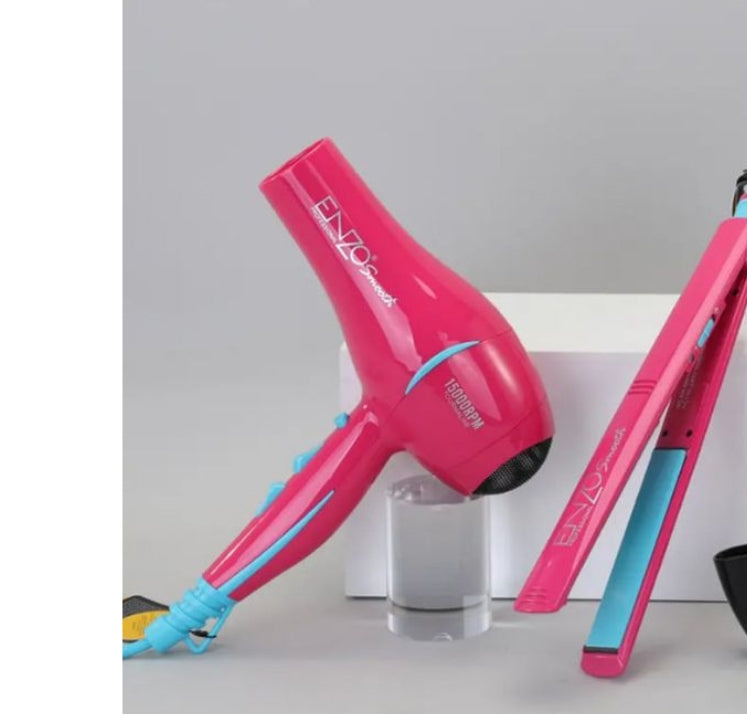 Enzo 2 In 1 Hair Dryer And Straightener Electronic.